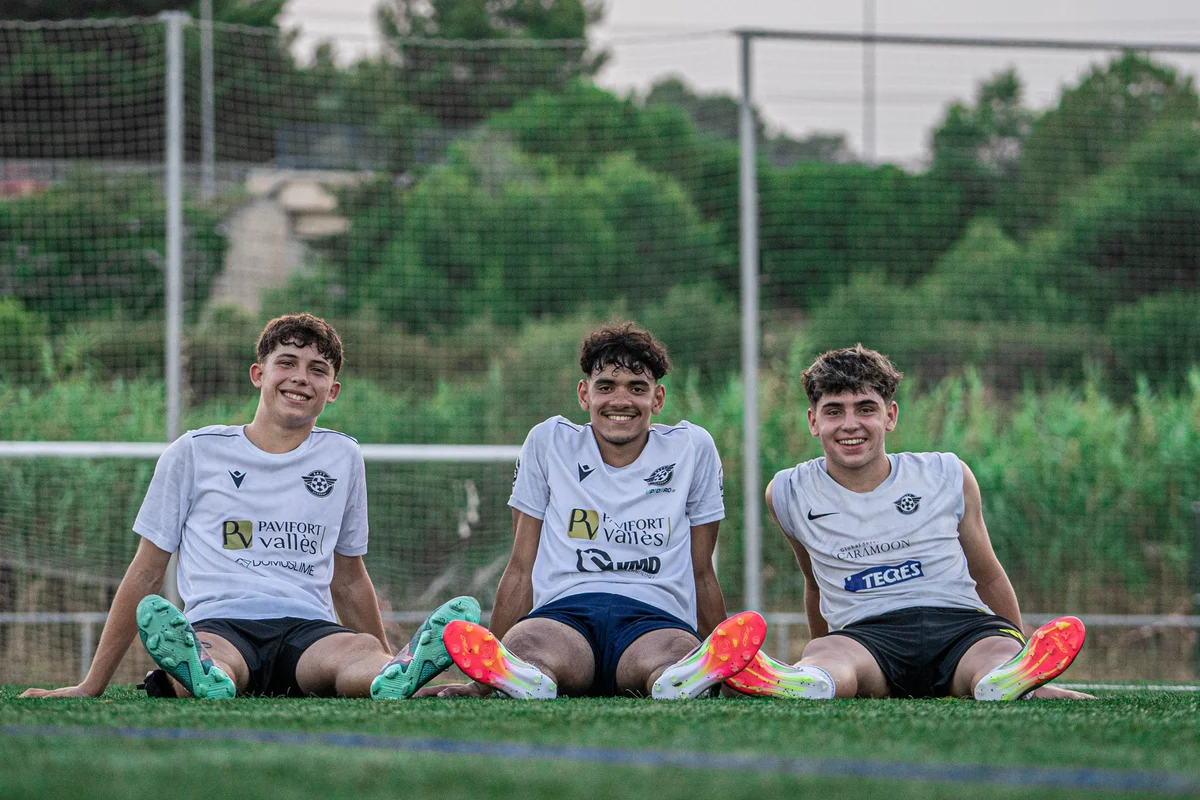 Jugadores en momento de concentración