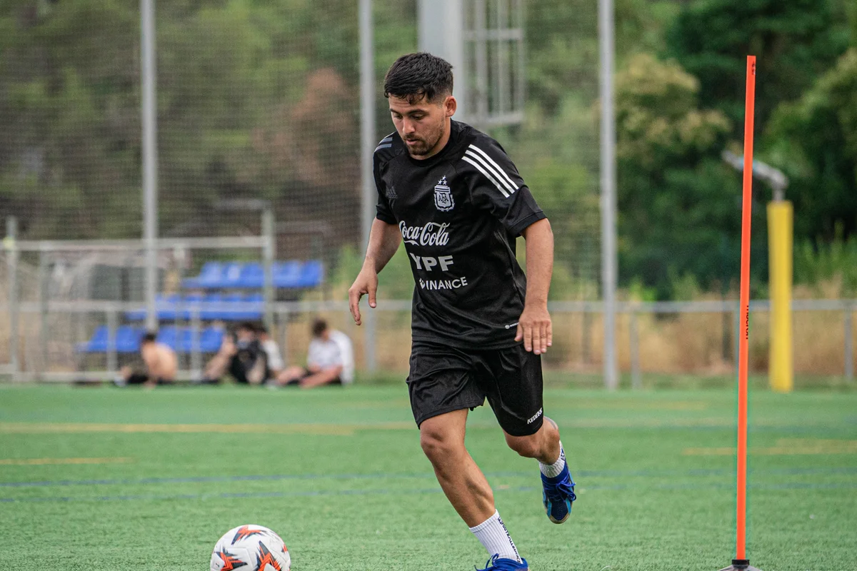 Jugadores en momento de descanso